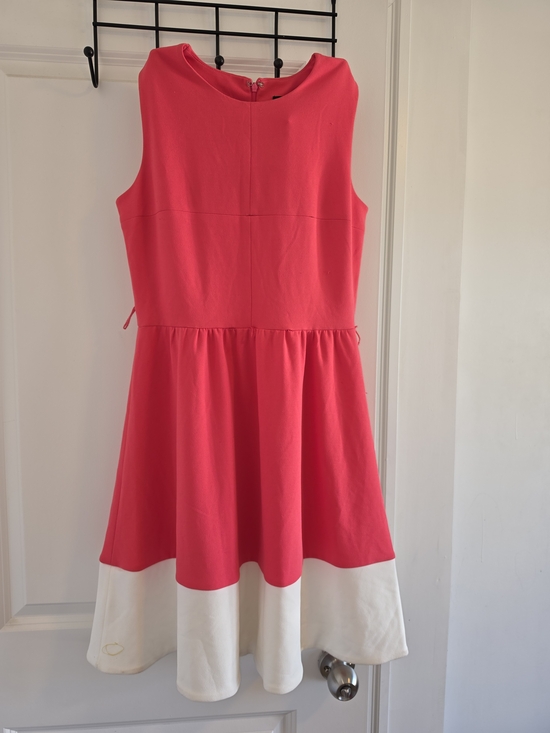 Dkny Dresses & Skirts - Dkny Pink and White Fit-and-Flare Girls Dress